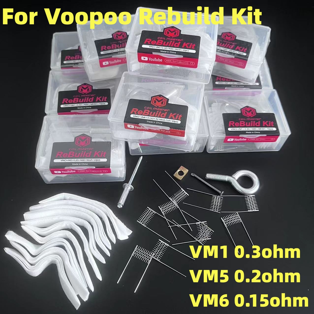 Coil Building Kit - DIY Rebuild Kit For PNP Rebuild