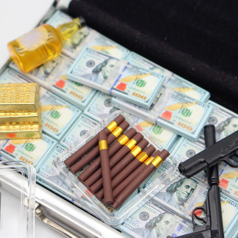 Vape Decoration - 1/12 Dollhouse Simulation Cigar Case Dollhouse