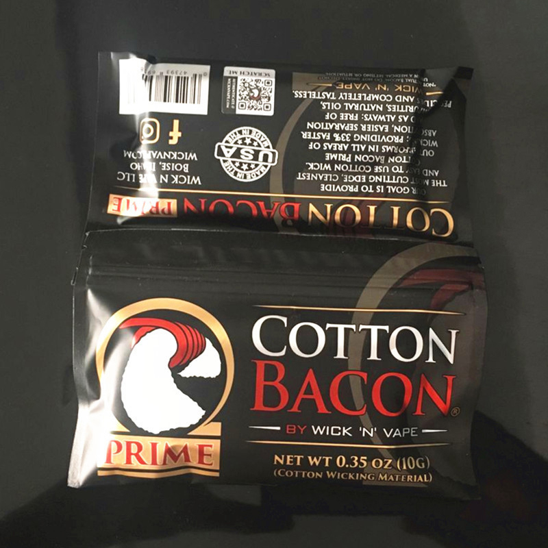 Coil Building Kit - 10Pcs/pack 2.0 Organic Cotton Bacon Protable