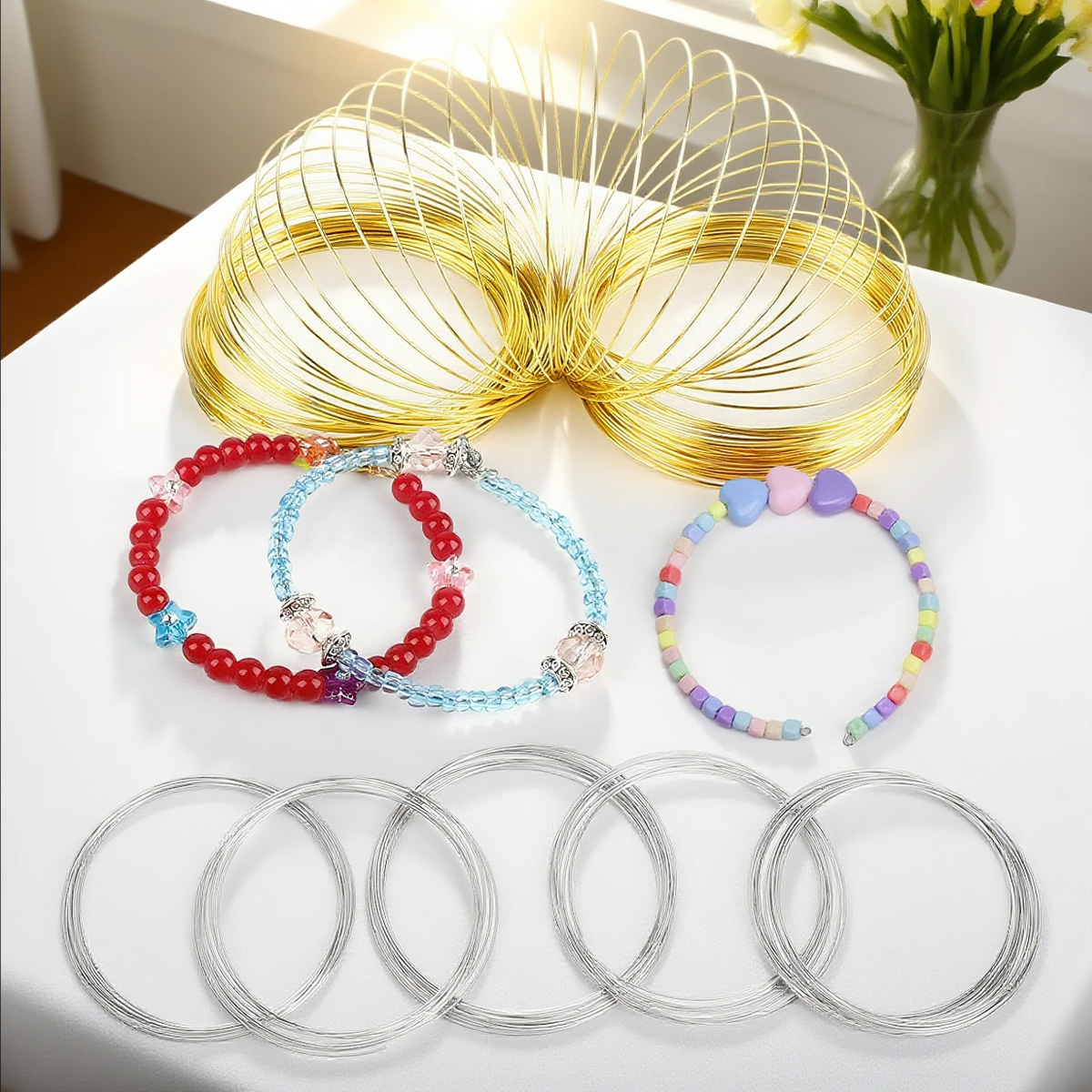 Coil Building Kit - 0.6mm Stainless Steel Memory Wire Coil