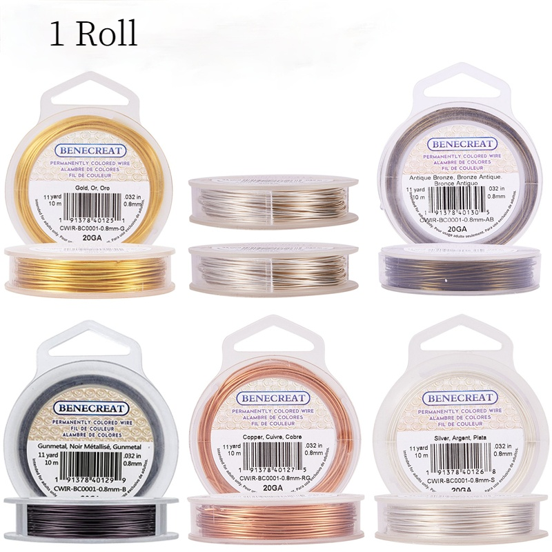 Coil Building Kit - 1 Rolls 20-Gauge 0.8mm Tarnish Resistant