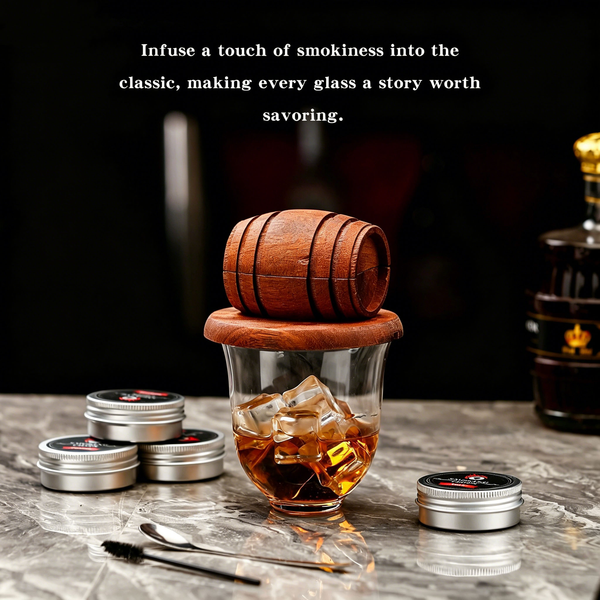 Classic Design Whiskey Smoker  - Vape Decoration recension och pris