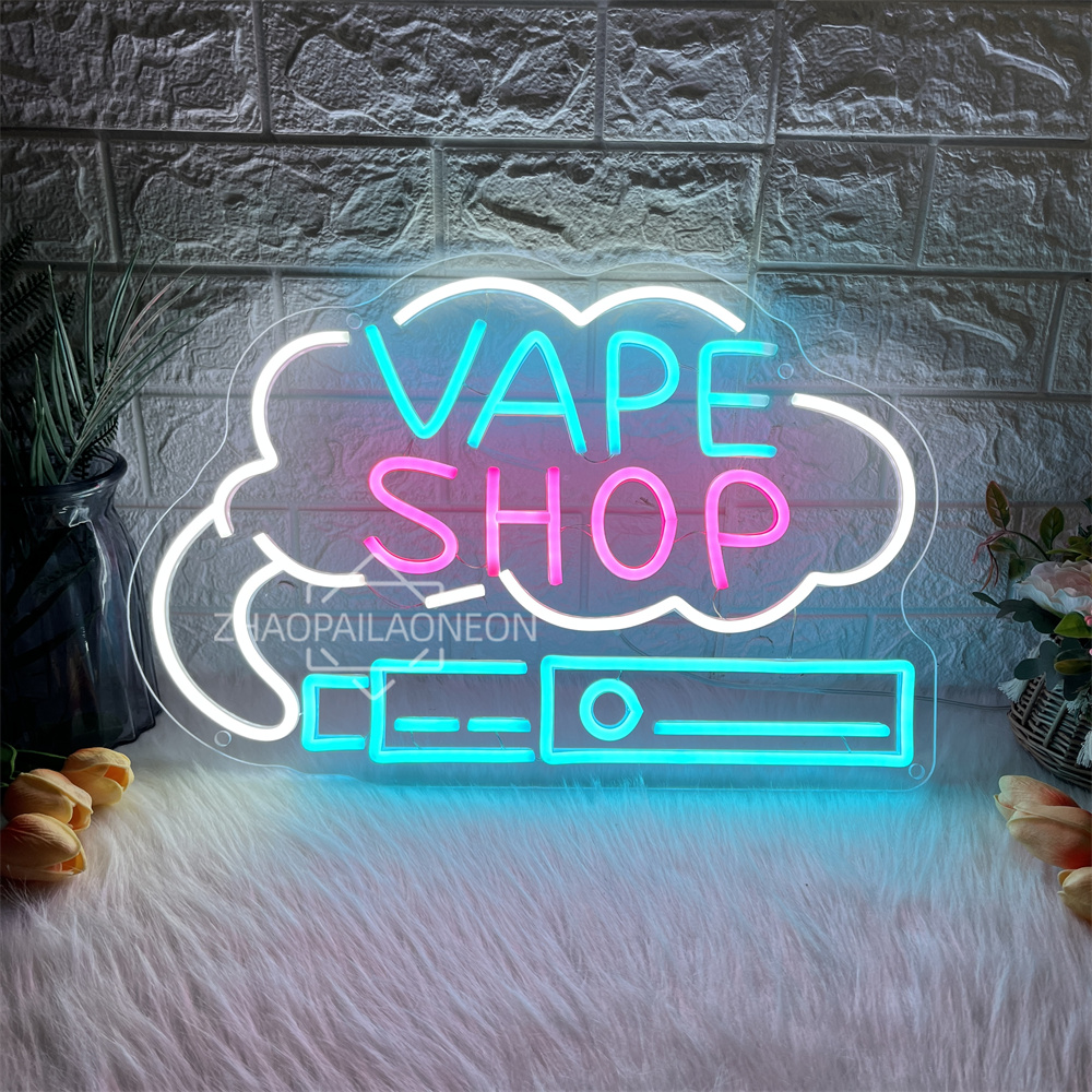 VAPE SHOP Led Neon Sign Wall R - Vaping Shop recension och pris