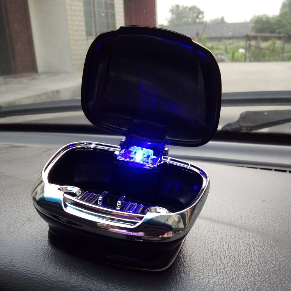 Car Ashtray with LED Light Aut - Vape Decoration recension och pris