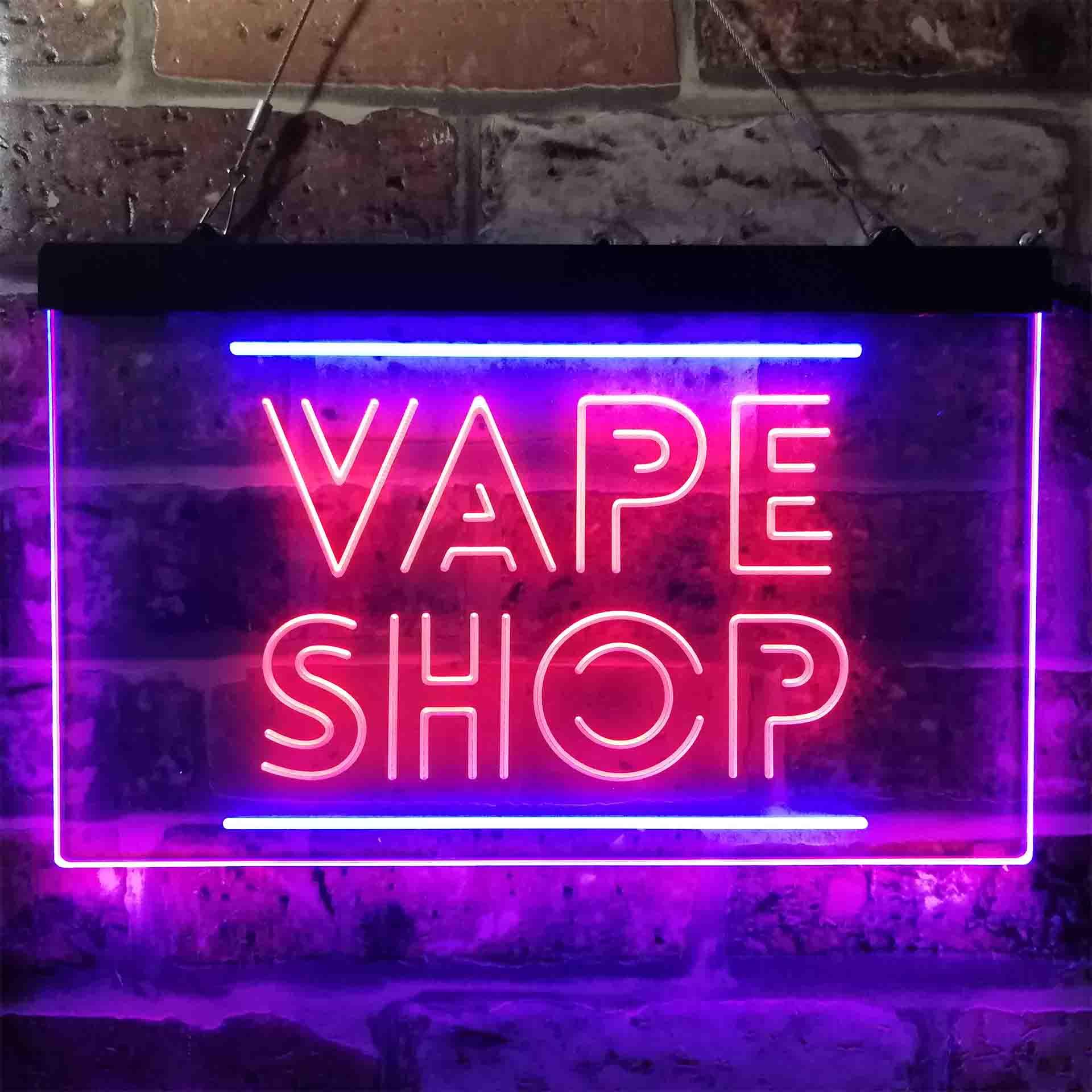 VAPE SHOP Dual Color Led Neon  - Vaping Shop recension och pris