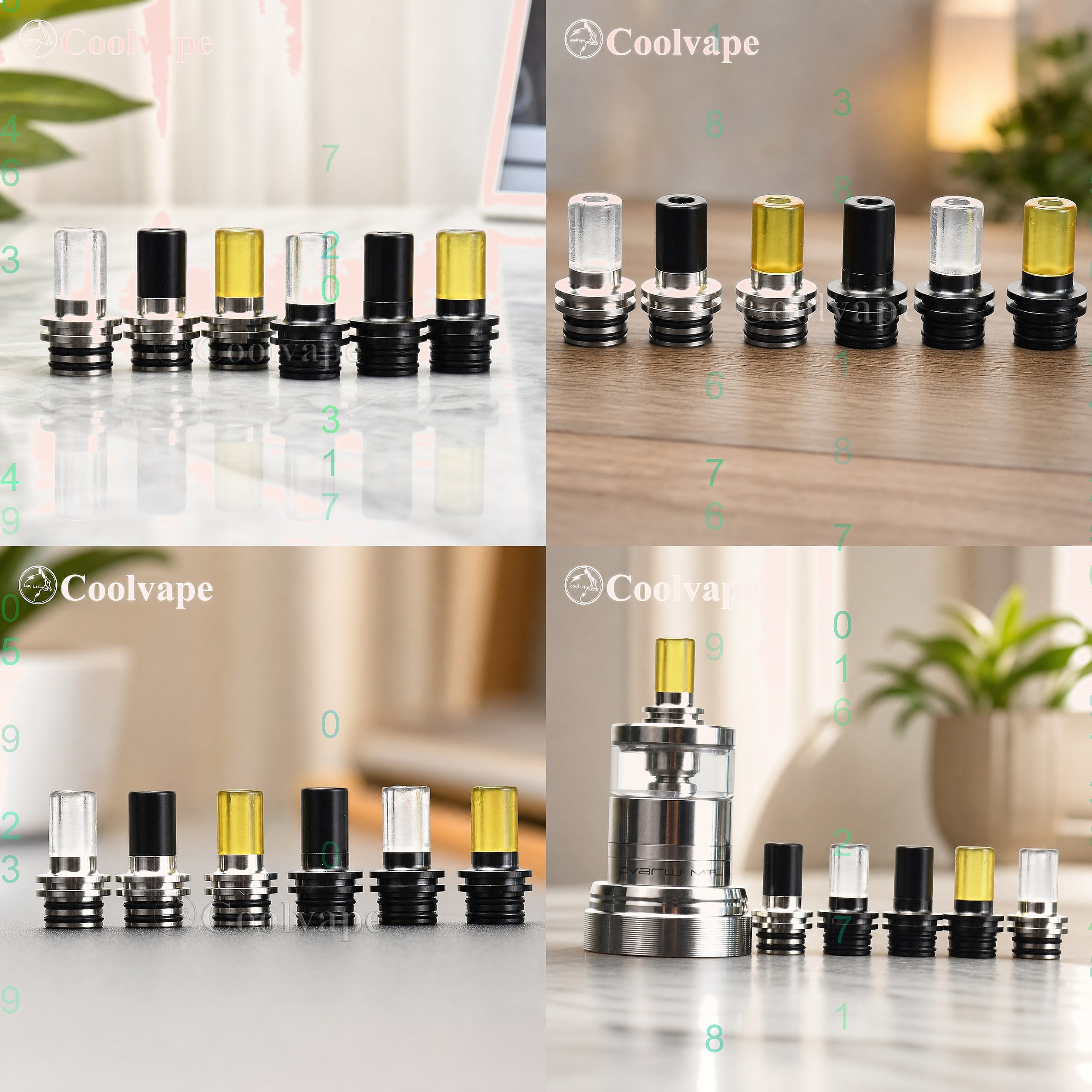510 MTL Drip Tip Heat Resistan - Vaping Area recension och pris
