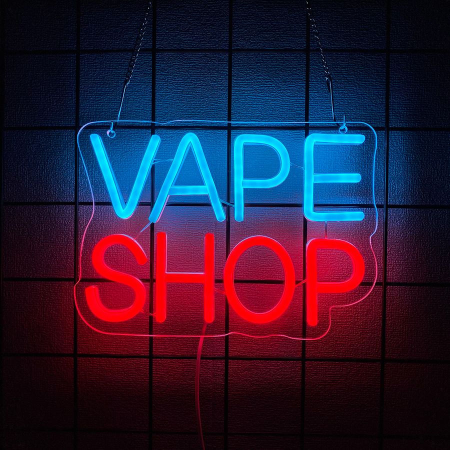 Vape Shop Neon Sign For Wall D - Vaping Shop recension och pris