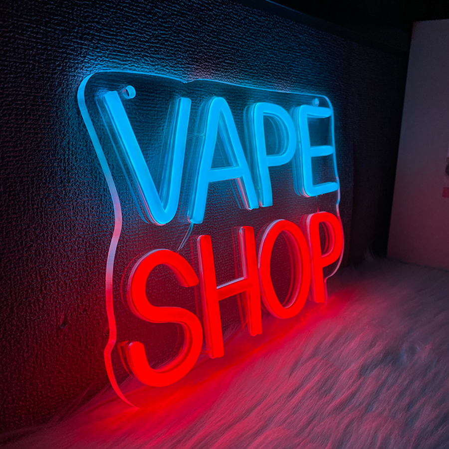 Vape Shop Neon Sign For Wall D - Vaping Shop recension och pris