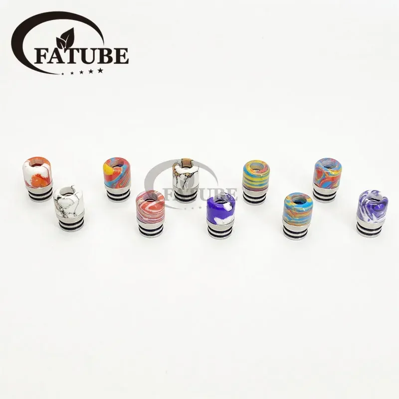 1PC/10PCS 510 Stainless Steel  - Drip Tip Resin recension och pris