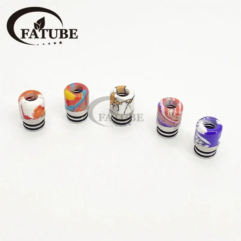 1PC/10PCS 510 Stainless Steel  - Drip Tip Resin recension och pris