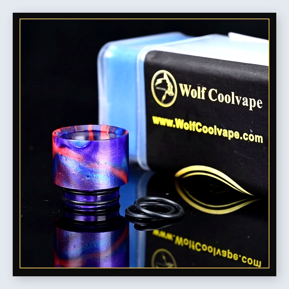 Wolfcoolvape 810 Drip Tips - S - Drip Tip Resin recension och pris
