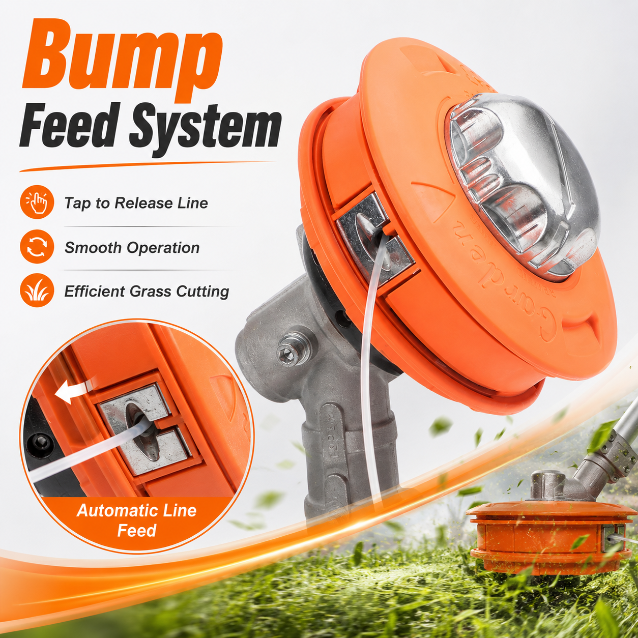 Automatic Grass Trimmer Head,  - Dry Herb Vaping Accessories recension och pris