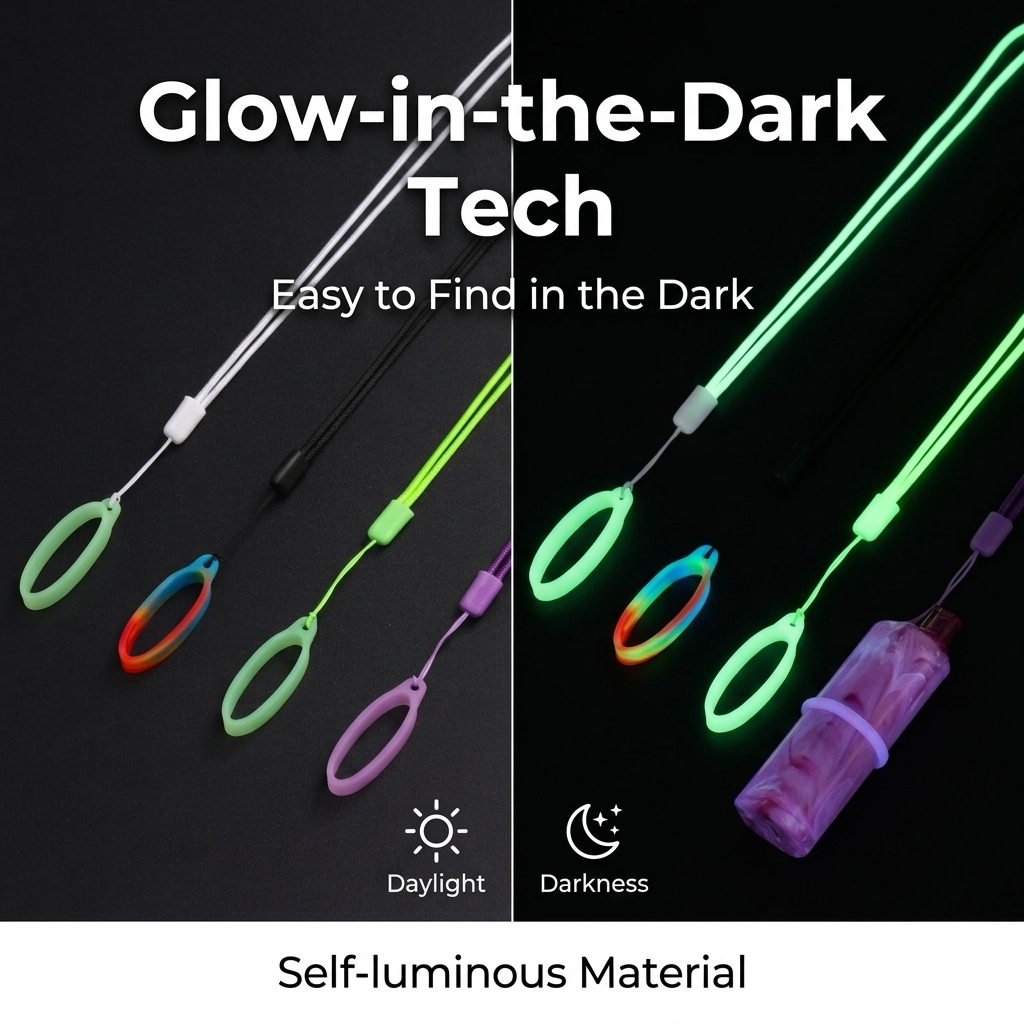 Multi-Color E-cigarette Lanyar - Vape Band Silicone recension och pris