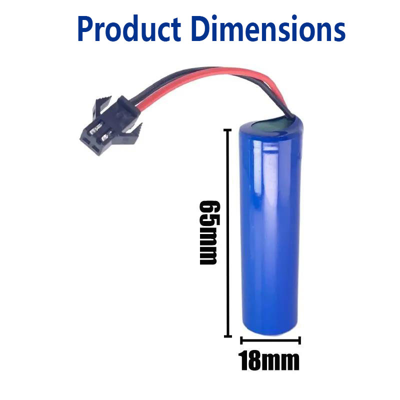 High Power 18650 Battery 3.7V  - Quick Vape recension och pris