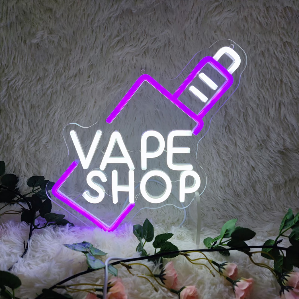 VAPE Shop LED Neon Sign Fit Fo - Vaping Shop recension och pris