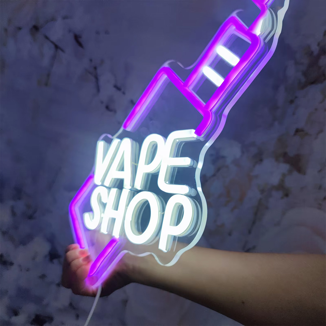 VAPE Shop LED Neon Sign Fit Fo - Vaping Shop recension och pris