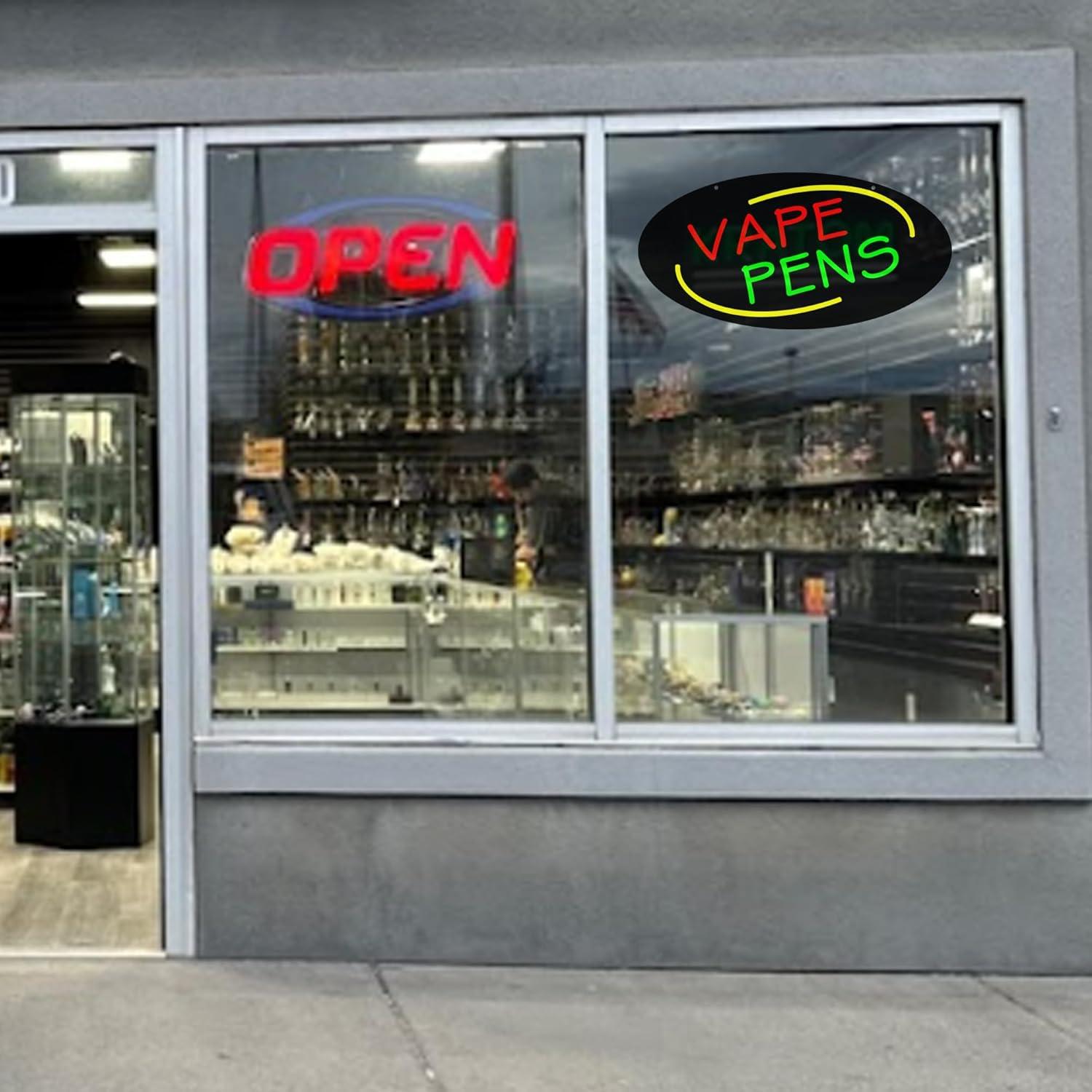 Vape Pens Neon Sign Dimmable L - Vaping Shop recension och pris