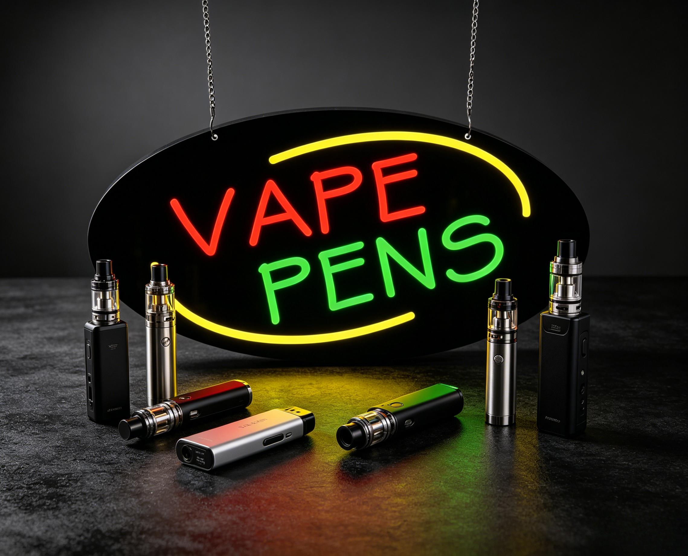 Vape Pens Neon Sign Dimmable L - Vaping Shop recension och pris