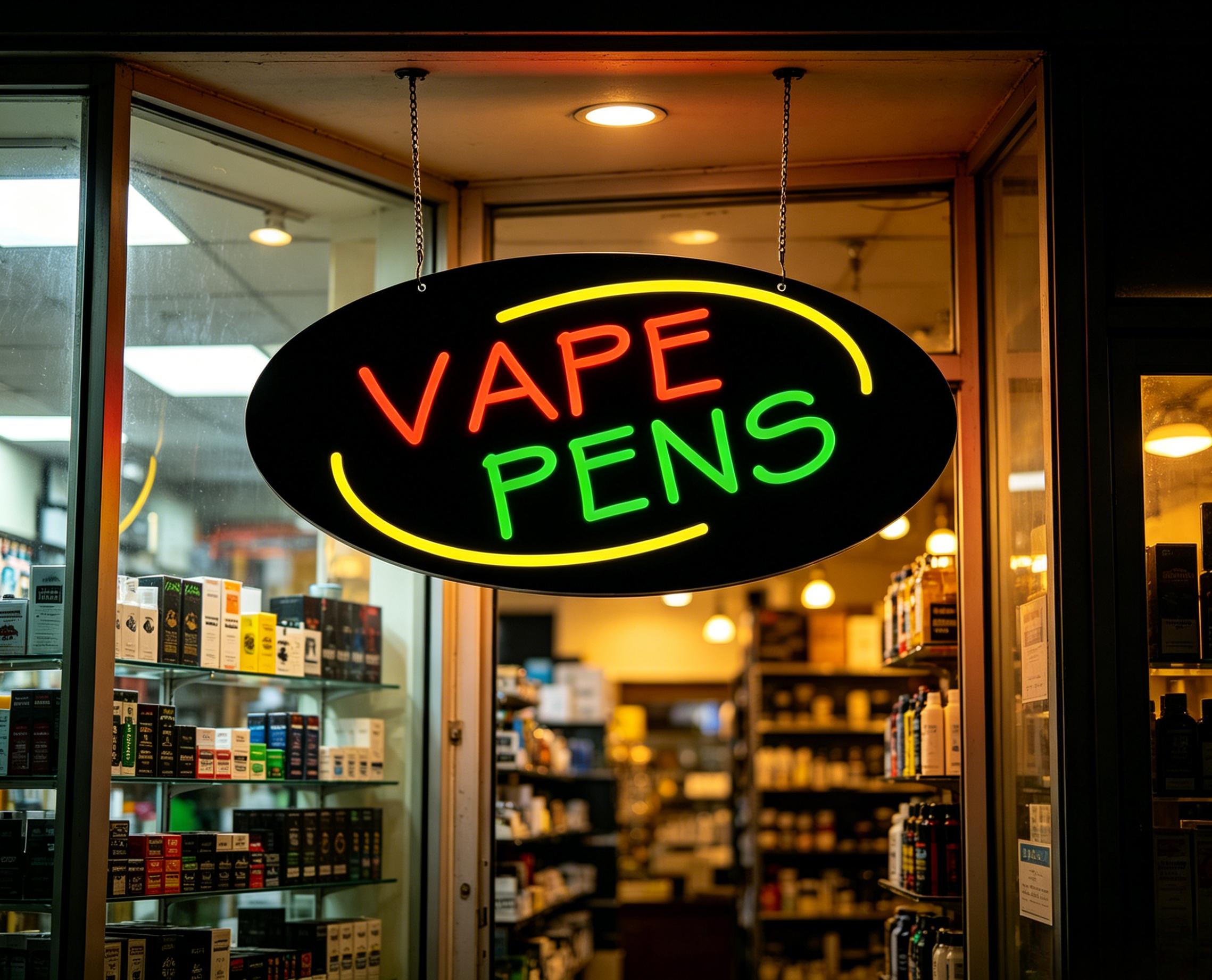 Vape Pens Neon Sign Dimmable L - Vaping Shop recension och pris