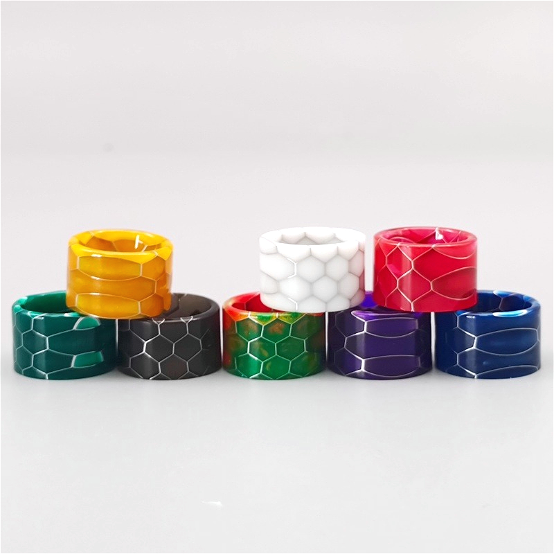 1PC Snake Skin Resin Push-in D - Drip Tip Resin recension och pris