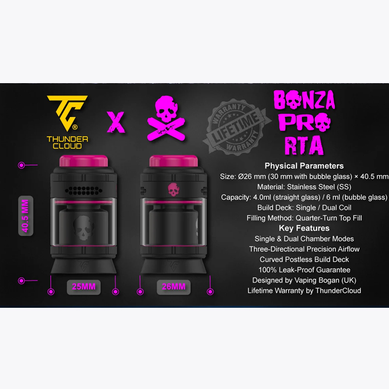 New Original ThunderCloud  X V - Vaping Area recension och pris