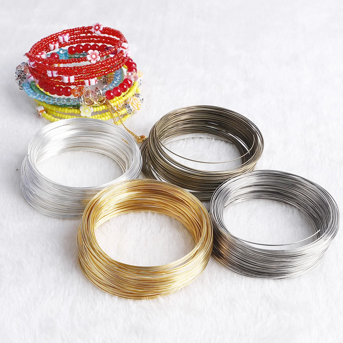 100Loops 0.6mm Memory Wire Bra - Coil Building Kit recension och pris