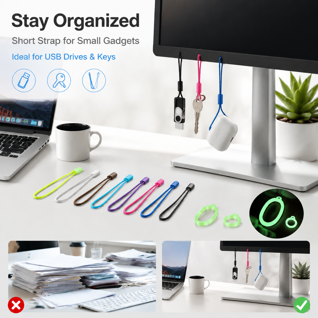 Universal Silicone Lanyard Set - Vape Band Silicone recension och pris