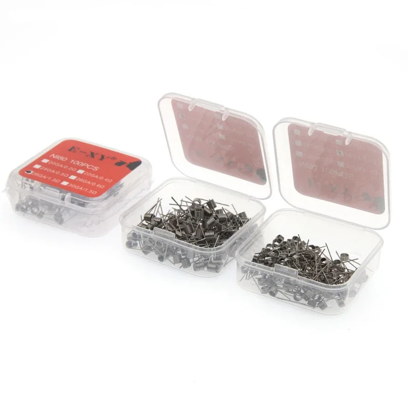 100PCS/BOX Prebuilt Coil Wire  - Coil Building Kit recension och pris