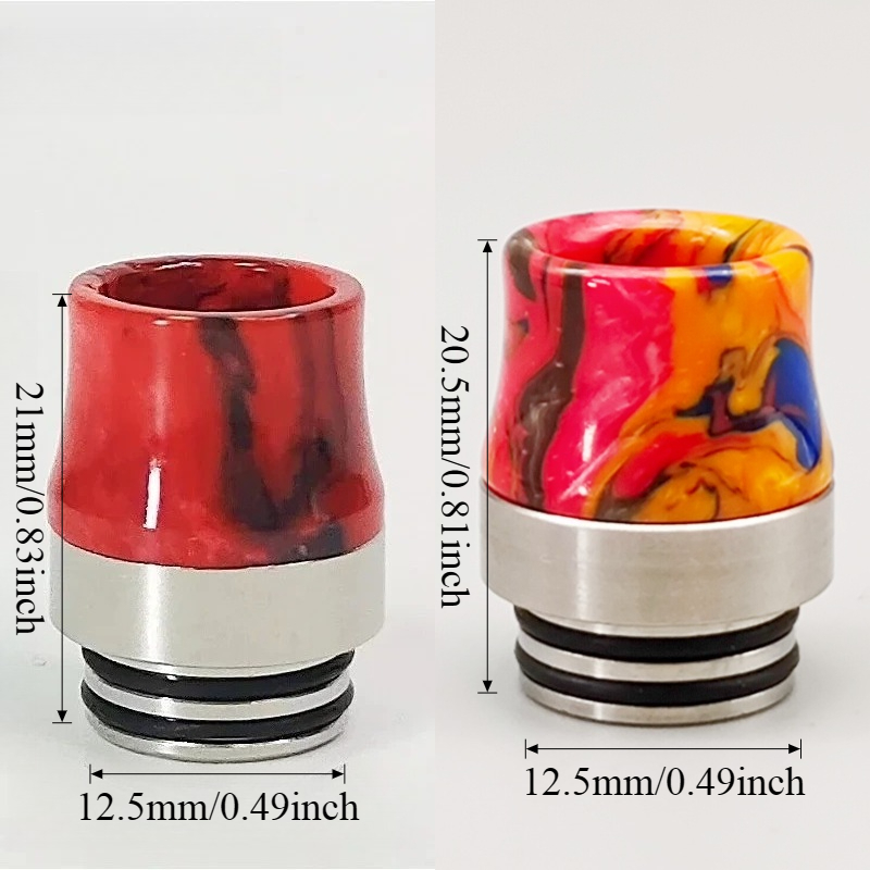 1PC/2PCS 810 Drip Tip Stainles - Drip Tip Resin recension och pris