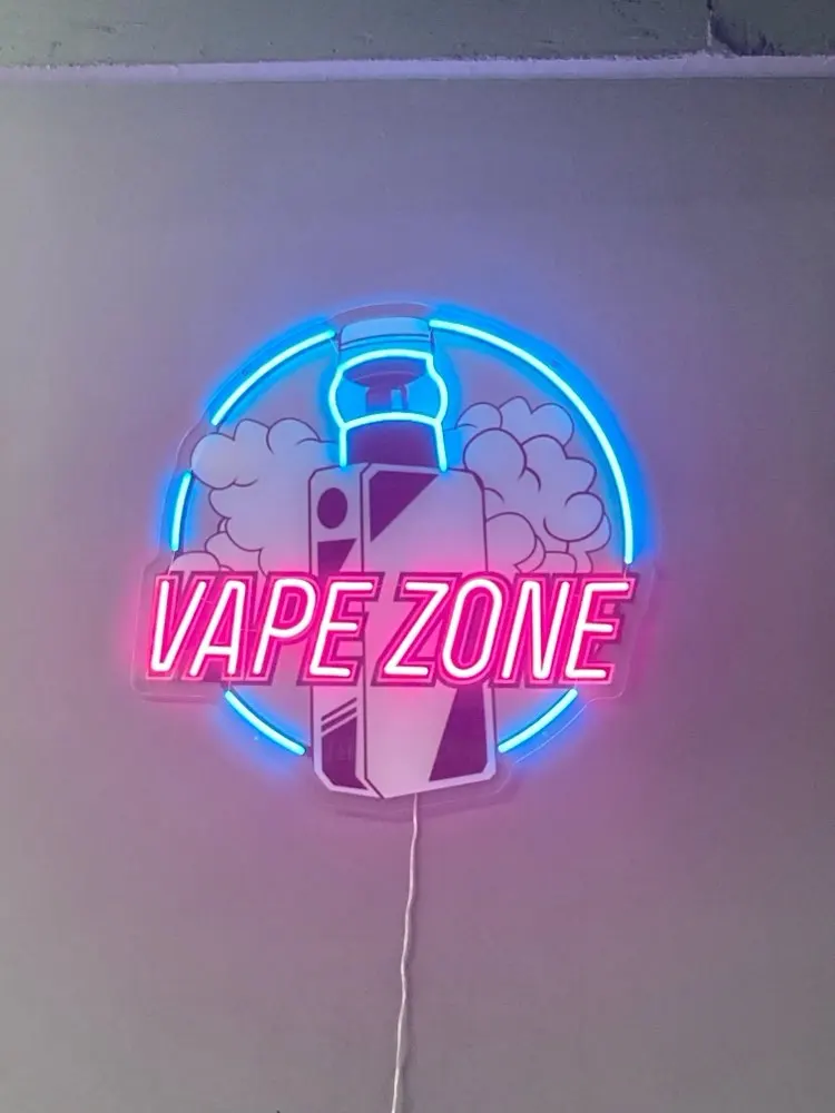 Cigarette Vape Neon Sign, Open - Vaping Shop recension och pris