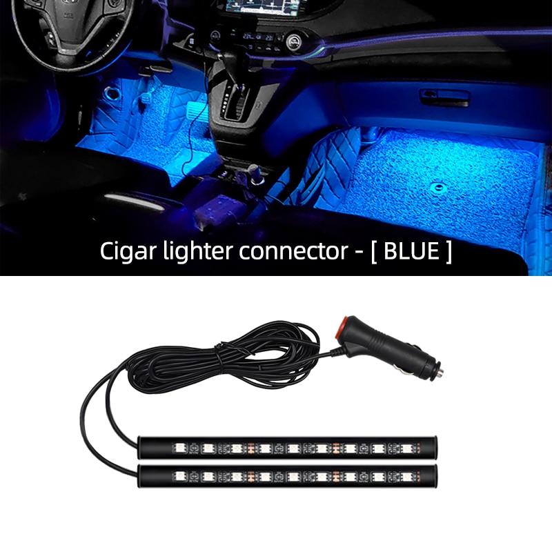 Car Neon Light Foot Light LED  - Vape Decoration recension och pris