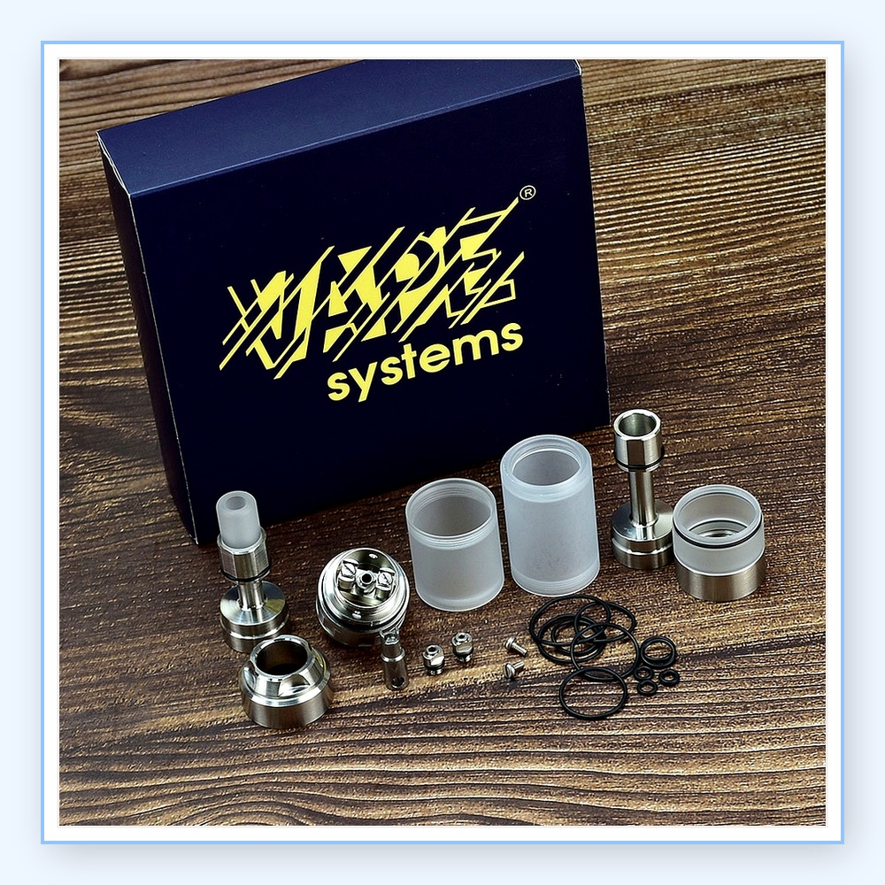 KA V8 Style 22mm MTL RTA Nano  - Vaping Area recension och pris
