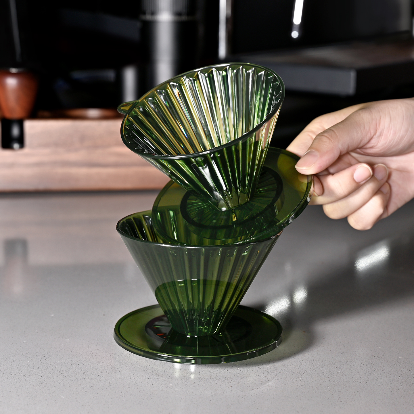 Reusable Coffee Dripper Resin  - Drip Tip Resin recension och pris