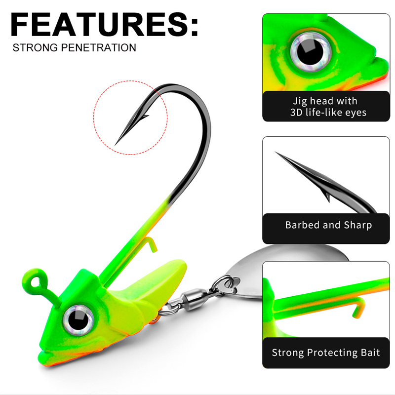 7g 10g 15g Lead Head Jig Hook  - Dry Herb Vaping Accessories recension och pris