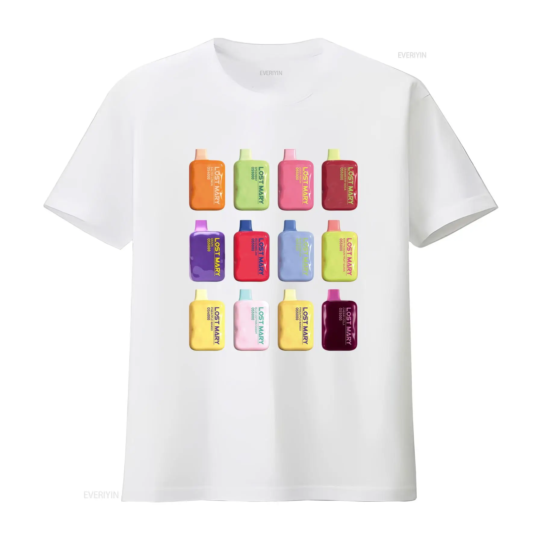 Lost Mary Vape T Shirt Funny V - Vaping Area recension och pris